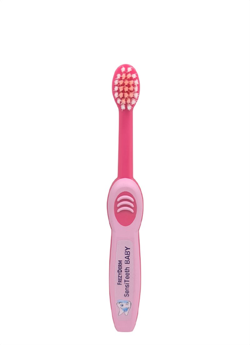FREZYDERM - SENSITEETH BABY Οδοντόβουρτσα Soft 6-36 μηνών (ροζ)